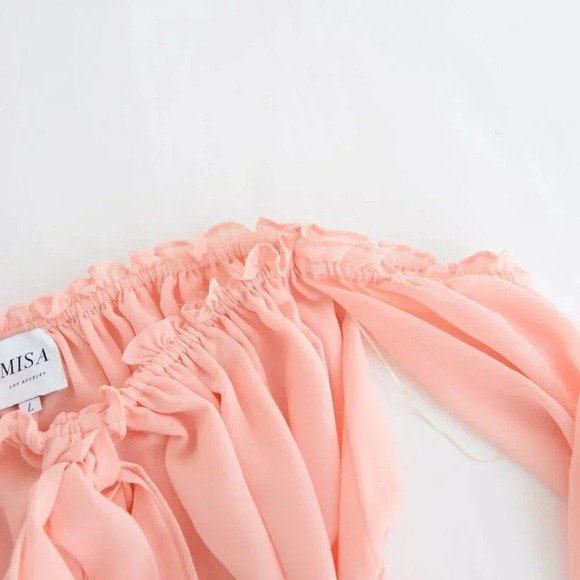 Revolve Misa Los Angeles Coral Dress Large Retails $440 - Picture 11 of 13